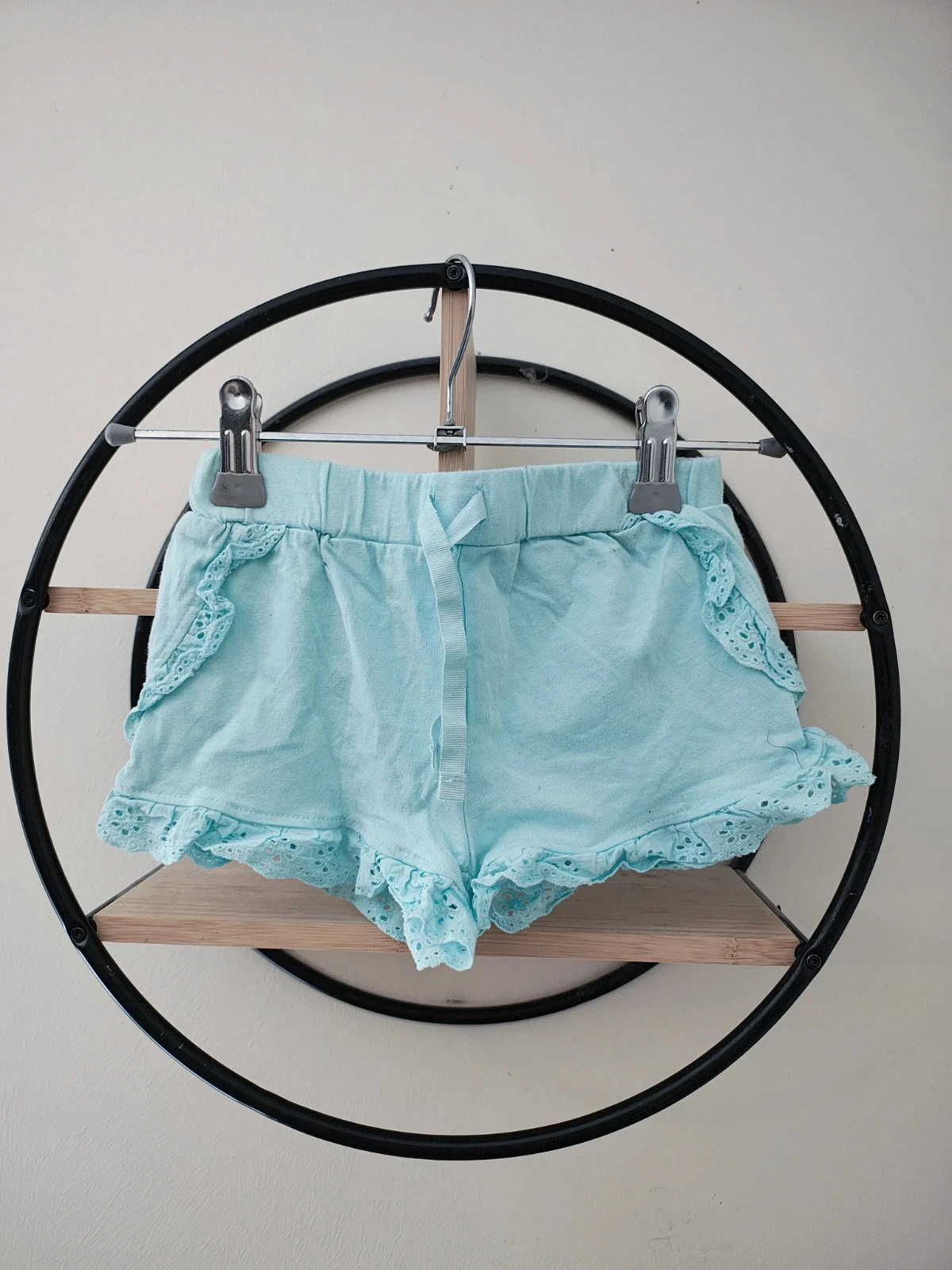 3 ans short été étiquette coupée